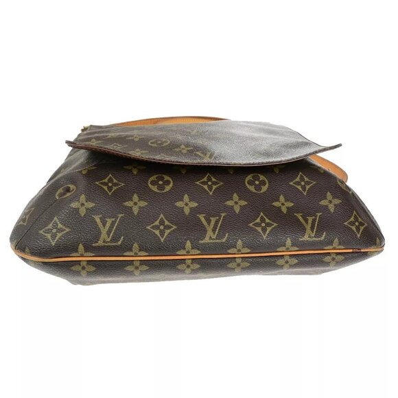 LOUIS VUITTON Musette Shoulder Bag Monogram Leather Brown France - Picture 6 of 14